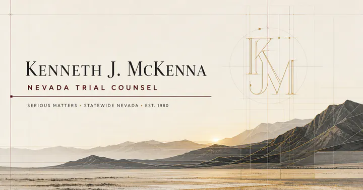 Kenneth J. McKenna — Nevada Trial Counsel